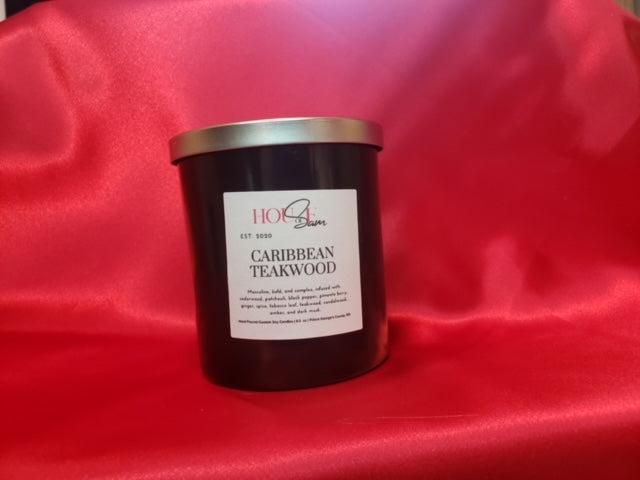 Caribbean Teakwood Couture Soy Candle