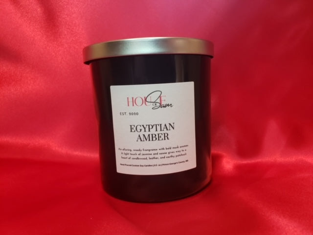 Egyptian Amber Couture Soy Candle