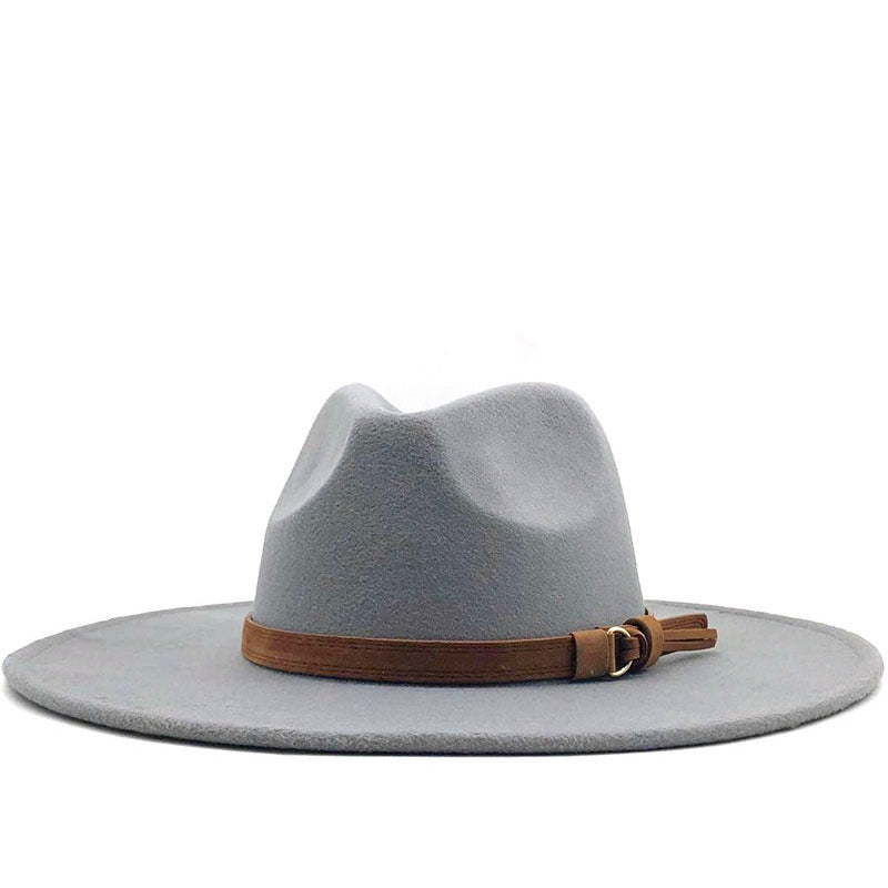 Wide Brim Fedora Hat