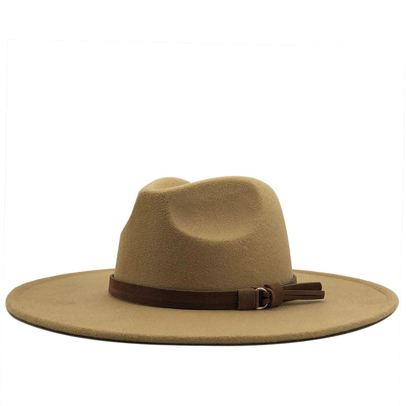 Wide Brim Fedora Hat
