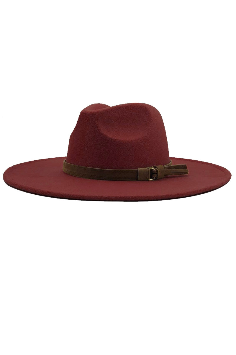 Wide Brim Fedora Hat