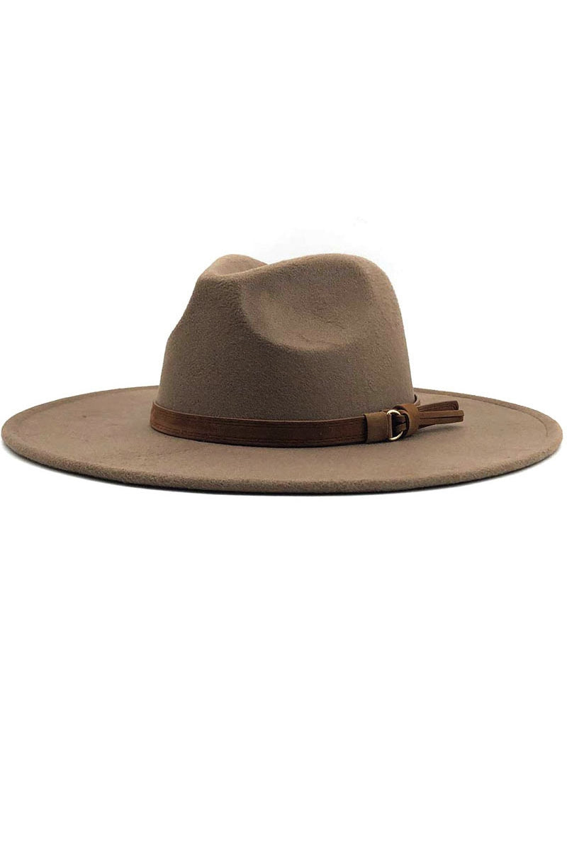 Wide Brim Fedora Hat